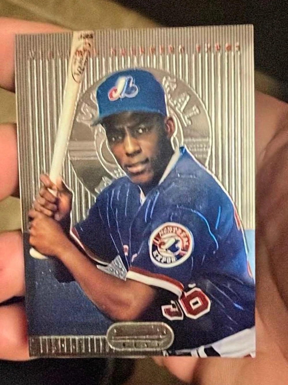 Vladimir Guerrero baseball card